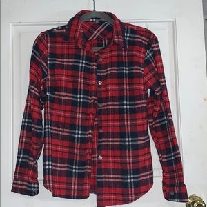 A red plaid flannel !